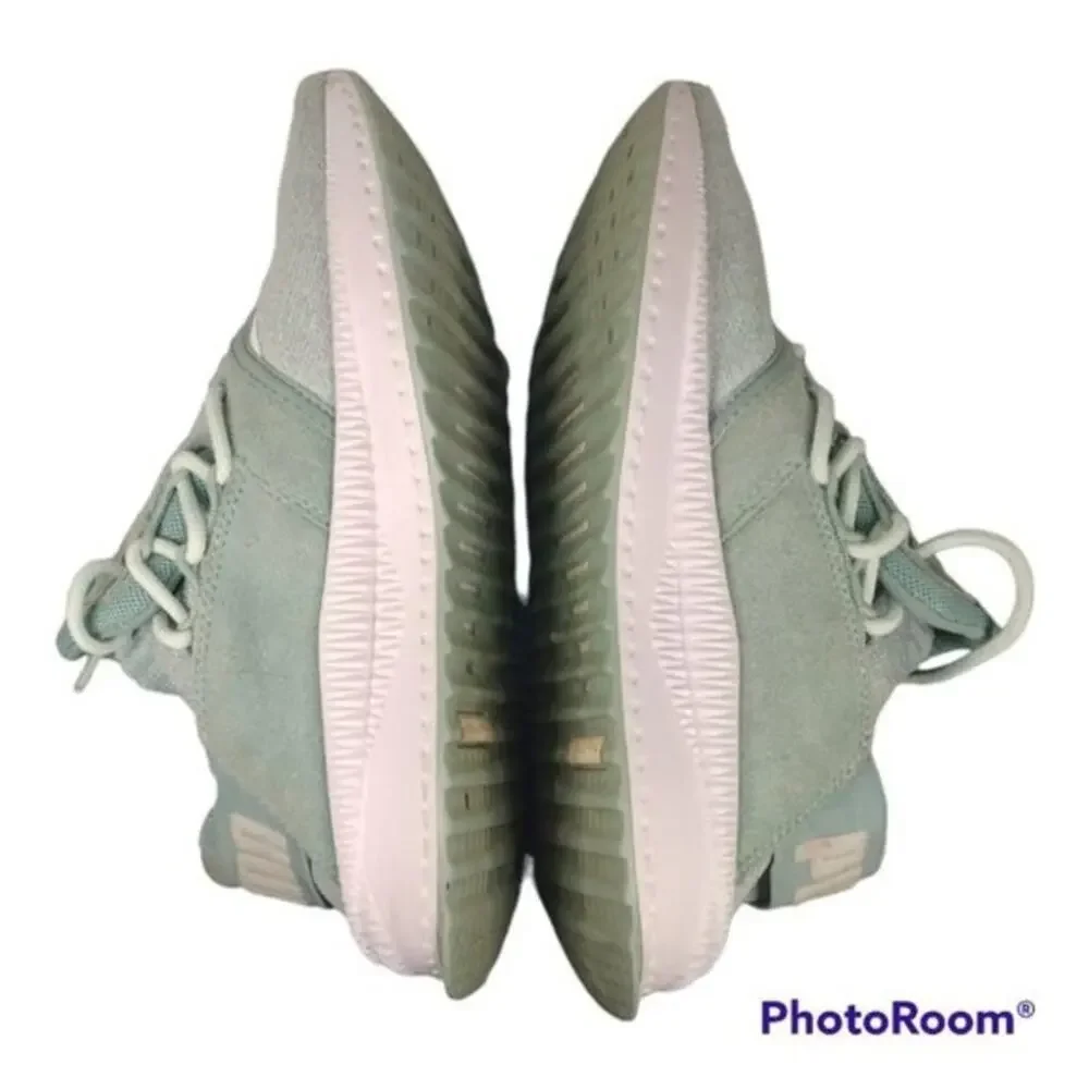 Puma TSUGI Shinsei Evo Women's Running Shoes Light Green Size 7.5